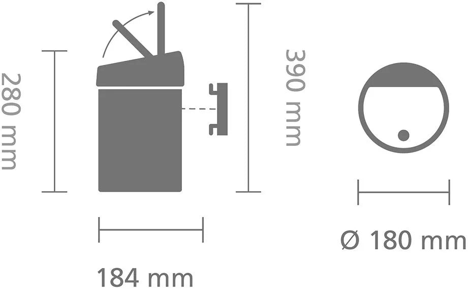 Brabantia Touch Bin XXS 3 L
