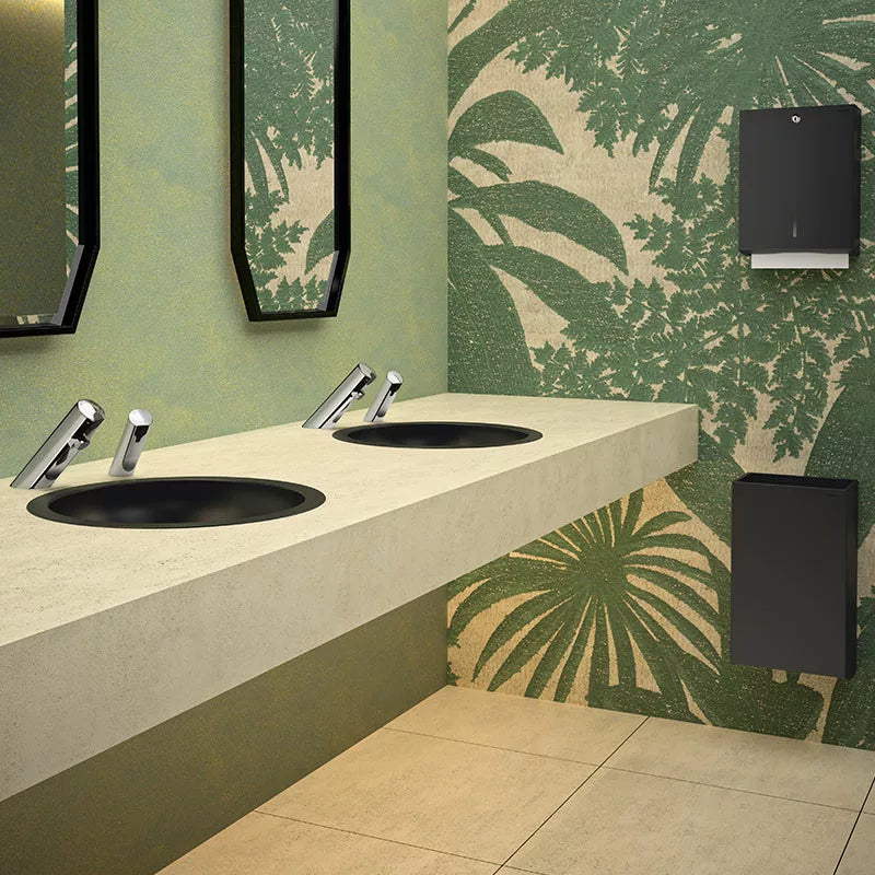 DELABIE HEMI undercounter basin, matt black