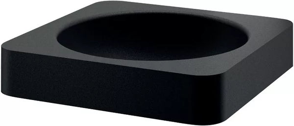DELABIE QUADRA semi-recessed hand basin, matt black