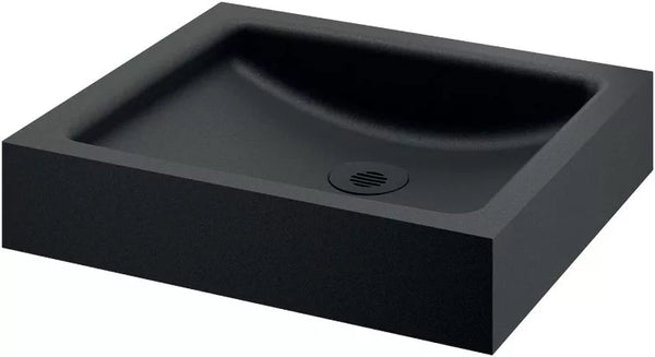 DELABIE UNITO hand basin, matt black