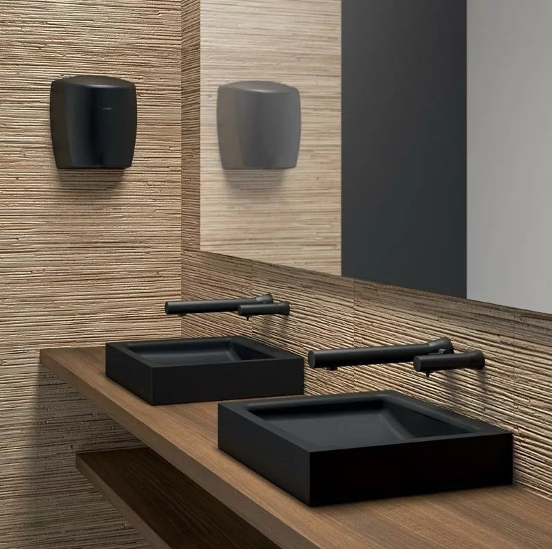 DELABIE UNITO hand basin, matt black