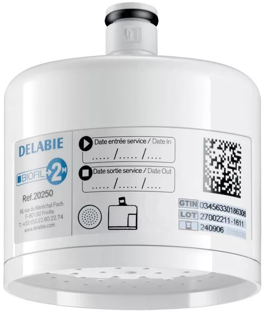 DELABIE BIOFIL végponti szűrő mosdócsapra