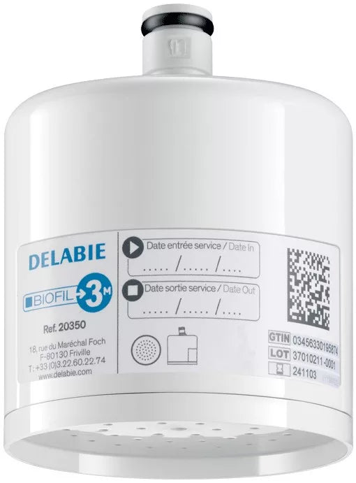 DELABIE BIOFIL végponti szűrő mosdócsapra