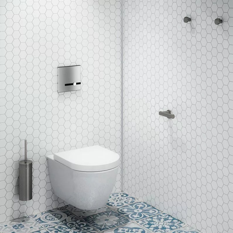 DELABIE Be-Line toilet roll holder, anthracite