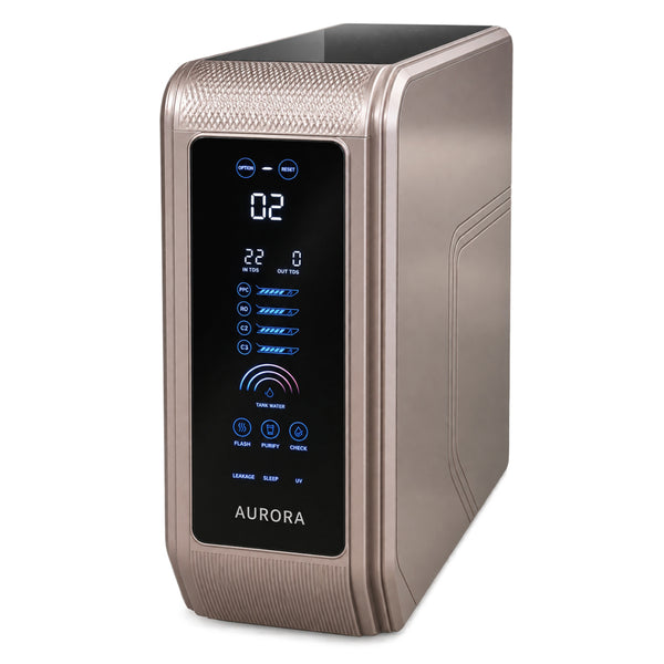 GetWell NOVA AURORA 1600G tankless reverse osmosis water purifier – 2 membranes, UV LED
